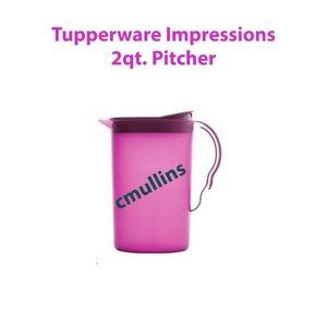 Tupperware 2qt. Impressions Pitcher